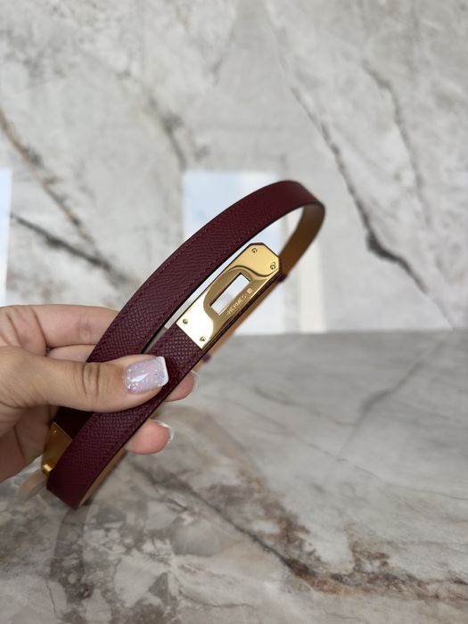 Ремінь Hermes Kelly Belt epsom, пояс ермес келлі, ремень эрмес келли