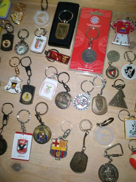 Coleção 37 porta-chaves