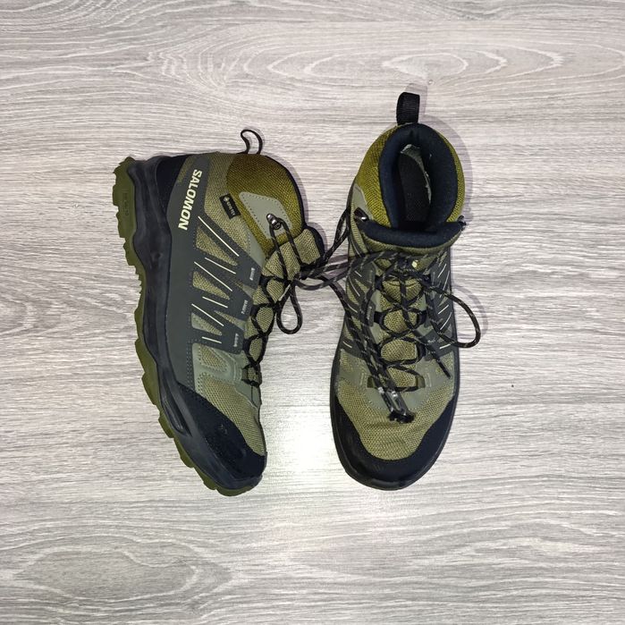 Трекінгові черевики Salomon Grivola Mid Gore-Tex L476064 Зелений