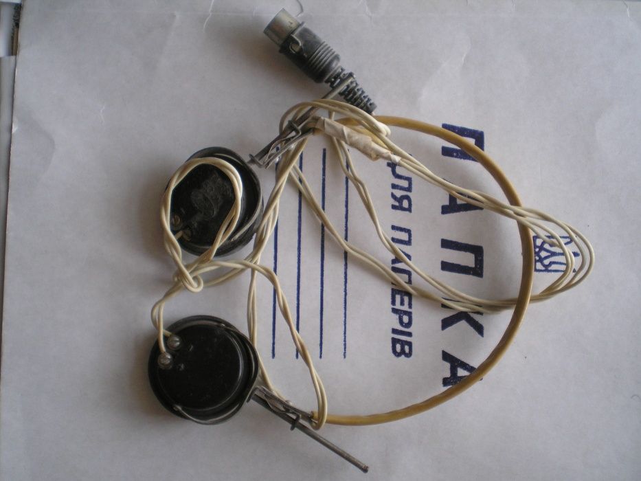 Наушники ТА-56м головные телефоны исправные СССР