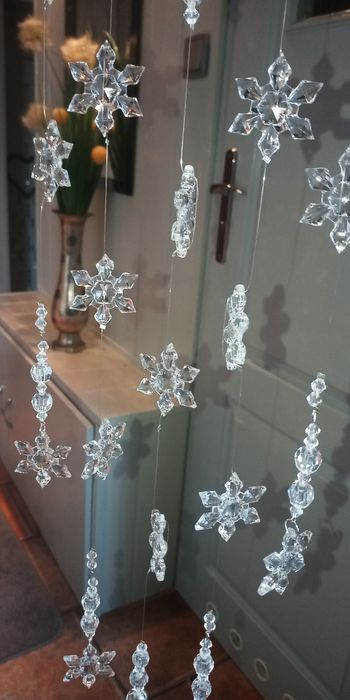 Łapacz snów ozdoba kryształki 116cm