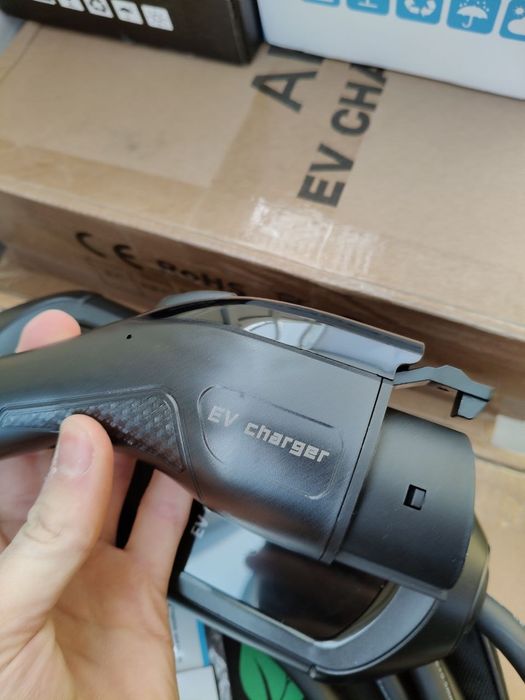 Надійність‼️Зарядка 32A 7kw Type 1/Type2/Gbt +wifi Tesla 3/5m Ev charger віддалене керування Bluetooth Америка Європа Китай тайп 2 тайп 1 гбт 6-32А