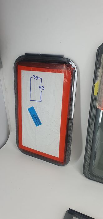 Szyba polyplastic okno kamper dometic toaleta przyczepa  ducato iii s7