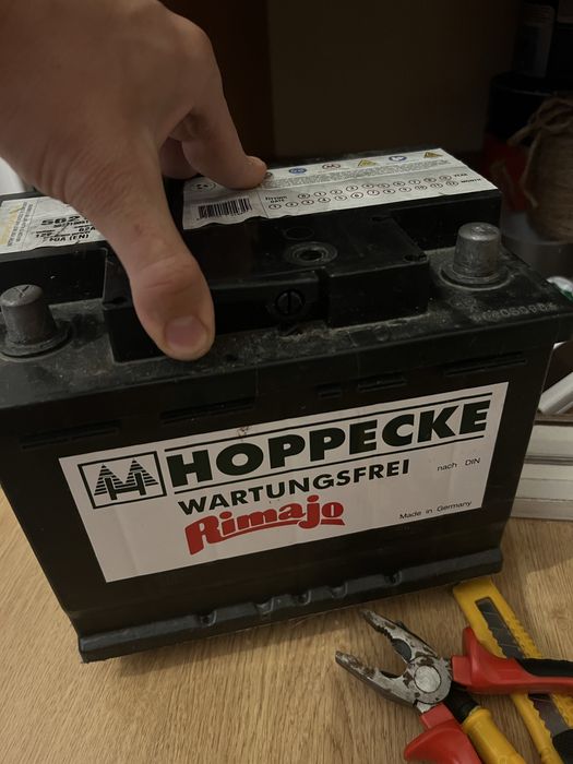 Akumulator 12V 62Ah 510A Hoppecke