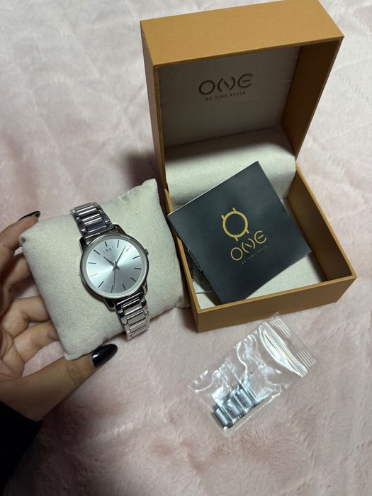 Relógio one - prata