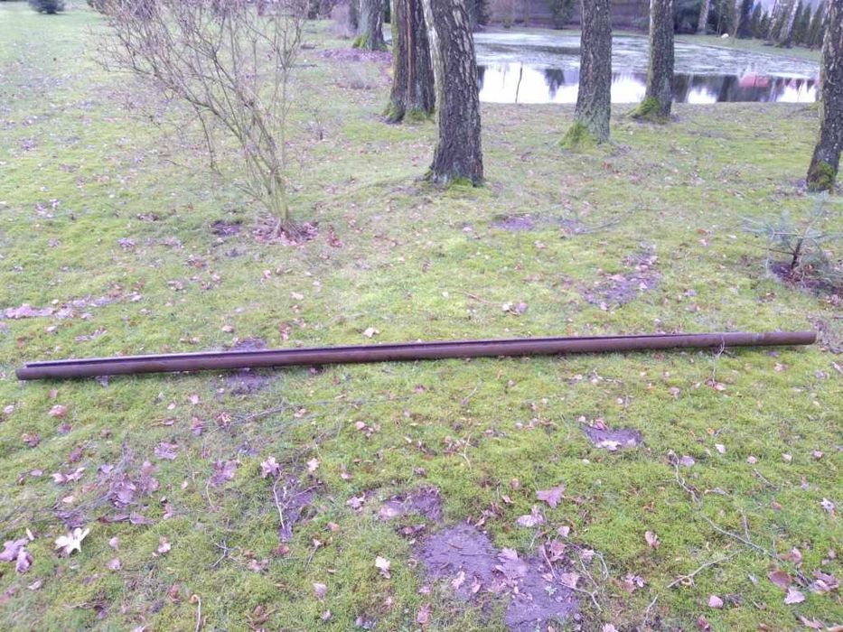 Rynna plastikowa Plastmo Polska 0,44m brąz 100mm PVC-U brązowa 44cm