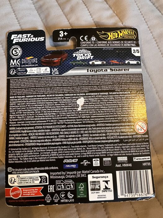 Hot Wheels Premium F&F - Toyota Soarer - Lexus SC