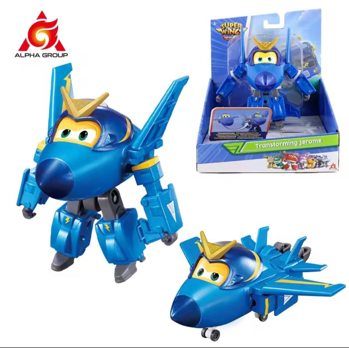 Іграшка трансформер Super Wings Jet, JET,супер крилья