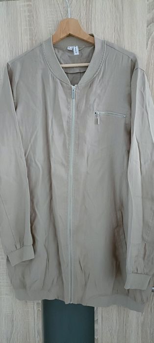 Bomberka przedłużana ciemny beż 44