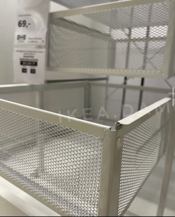 Комод офісний IKEA LENNART білий тумба на колесах икеа ленарт