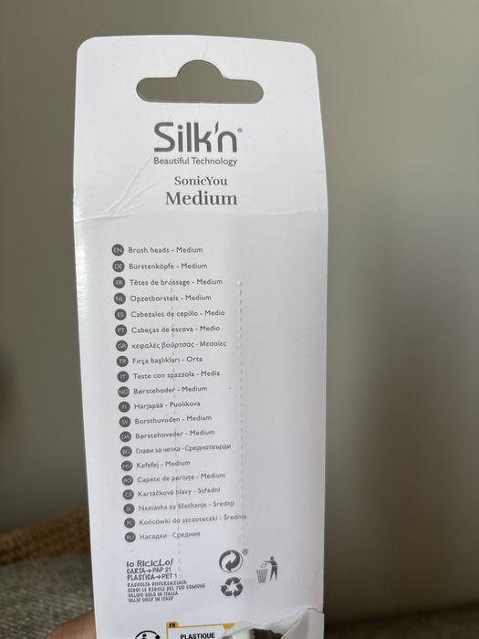 Насадки для зубної щітки Silk’n SonicYou Medium 4 шт
