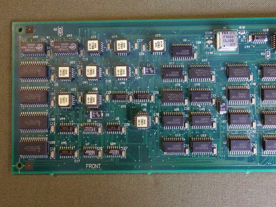 Stara karta ISA 16 bit - kontroler RS422 / X.21 typ 73G3570D IBM - WAC