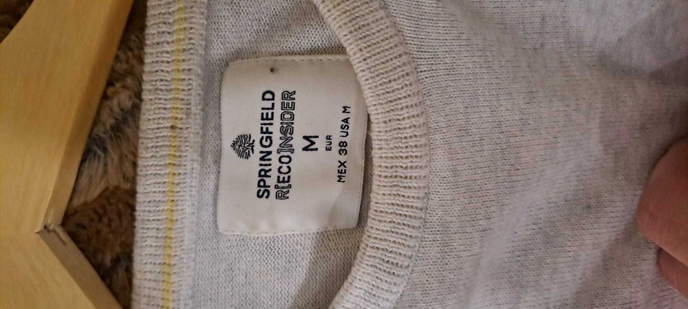Camisola cinzenta Springfield