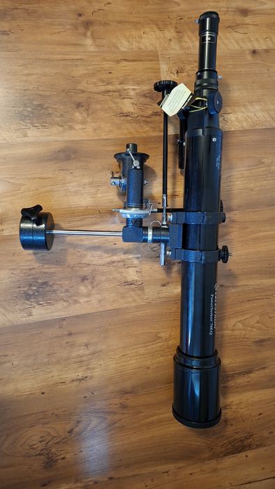 Luneta Celestron PowerSeeker 70/700 + Głowica Paralaktyczna EQ (Bez statywu)