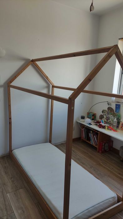 Cama infantil casinha montessori