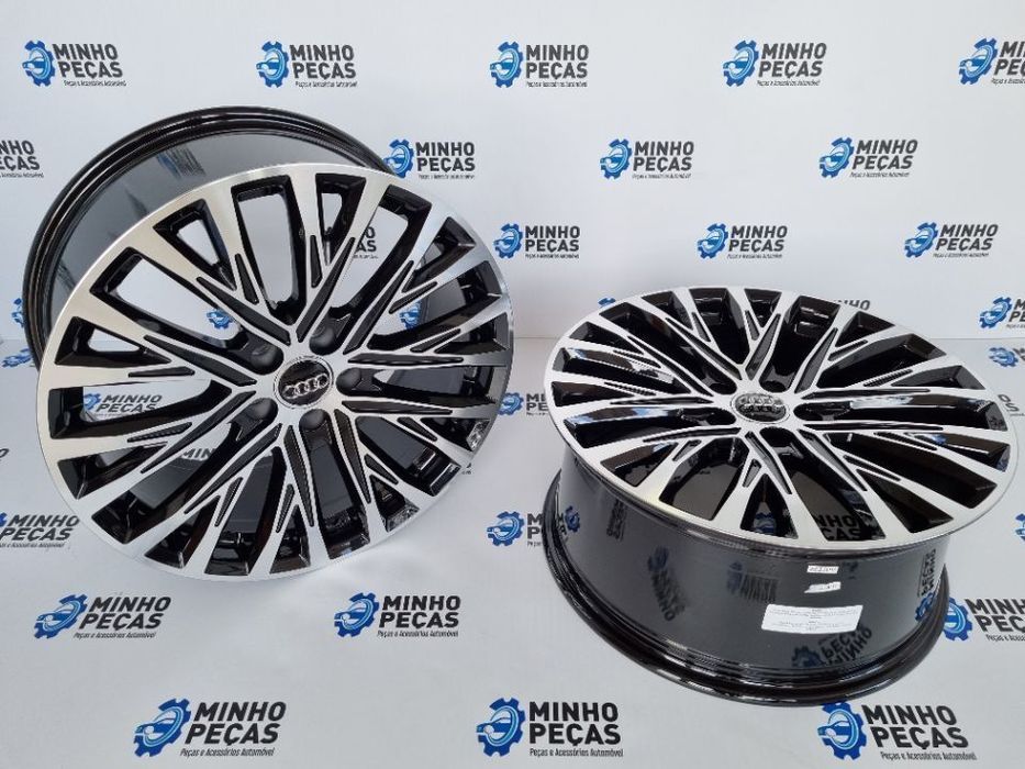 Jantes Audi A8 2019 em 19 Preto Polido
