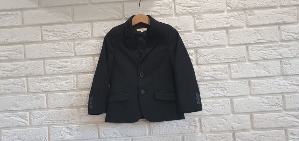 Marynarka czarna John Lewis 98cm