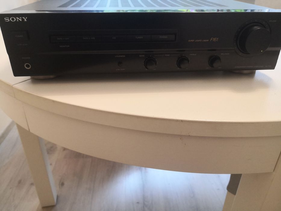 Wzmacniacz sony F 161 stan   bdb