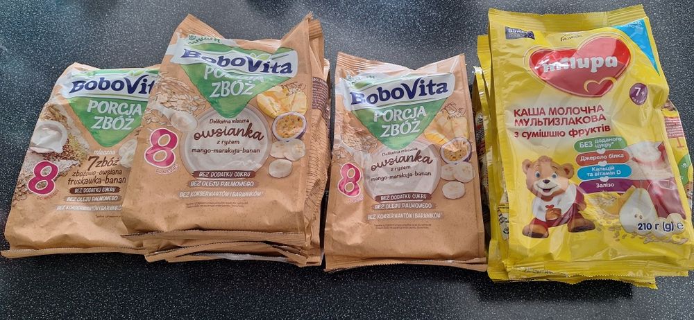 Kaszki bobovita porcja zbóż 7 szt