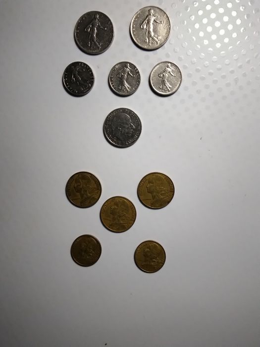 Moedas antigas de França