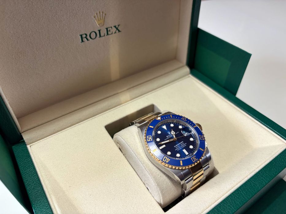 Sprzedam zegarek Rolex Submariner Bicolor / Bluesy 126613LB 2025 r. Fullset - IDEAŁ!
