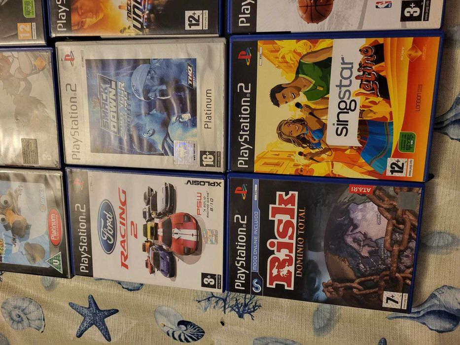 vários jogos da Ps2