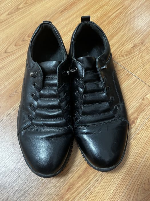 Туфлі мокасини шкіряні для підлітка