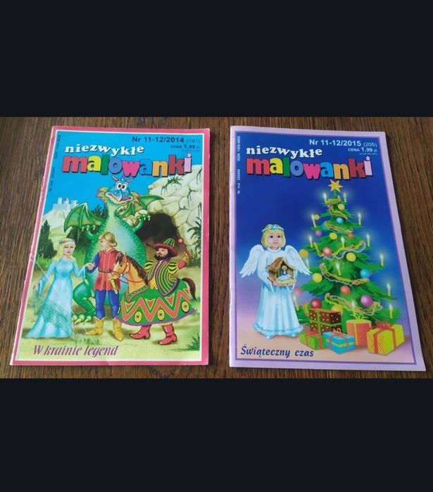 Niezwykłe Malowanki: W krainie legend i Świąteczny czas