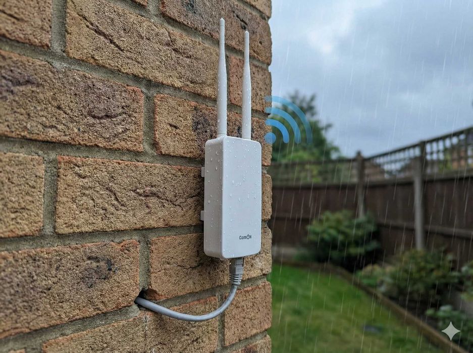 Вуличний 4G роутер під SIM карту LTE модем із WAN та PoE зовнішній