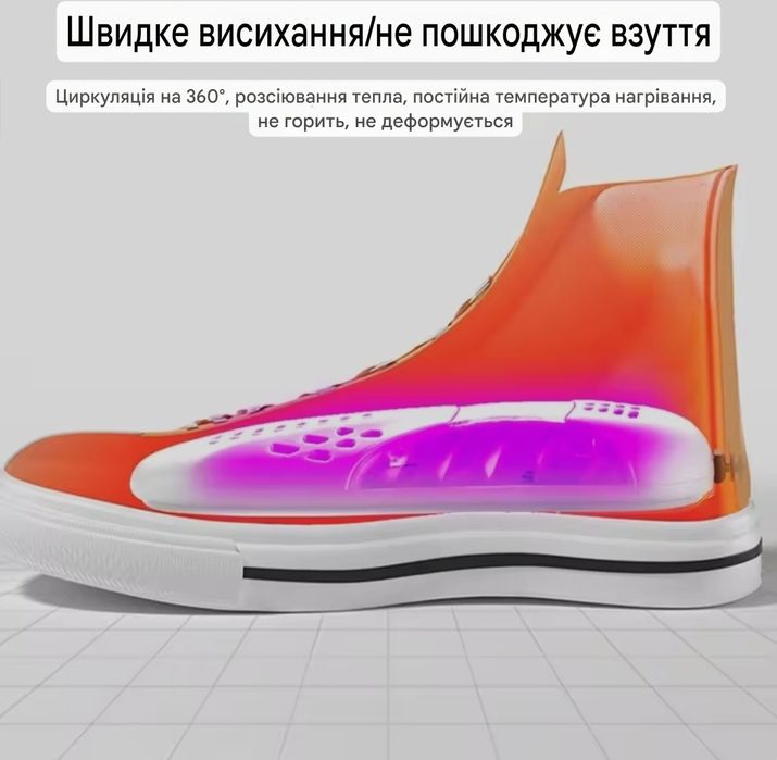Сушка для взуття, електро сушарка з ультрафіолетом 220в Shoe Dryer