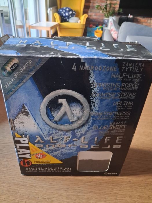 Half life generacja big box PL gry pc gra komputerowa