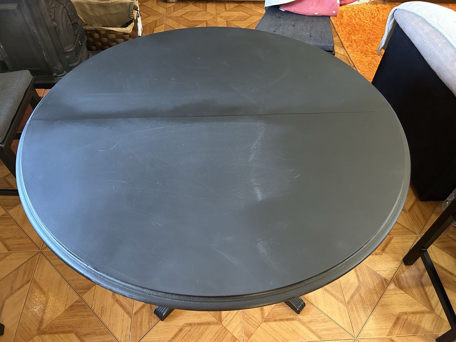 Mesa redonda extensivel