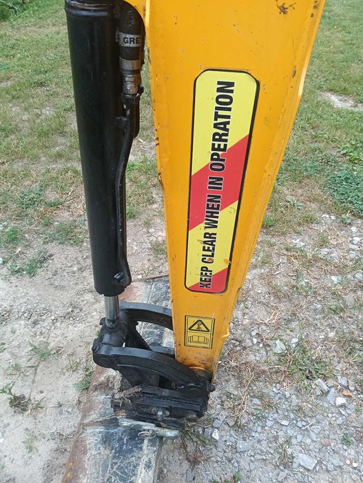 Minikoparka JCB 16C-1 2020r brutto szybkozłącze