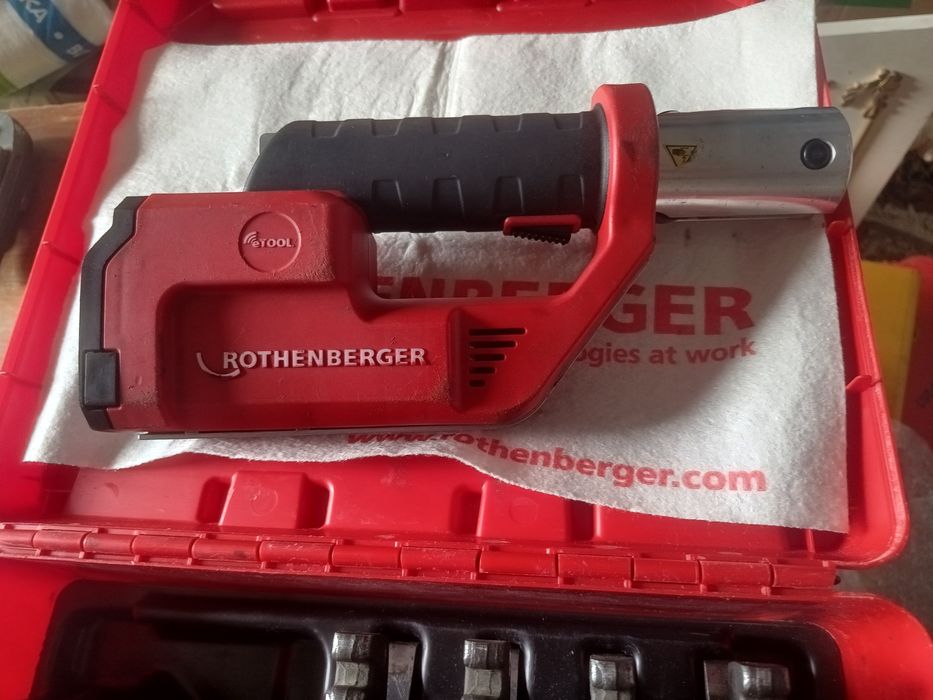 Zaciskarka rothenberger+szczeki th16,20,26,32