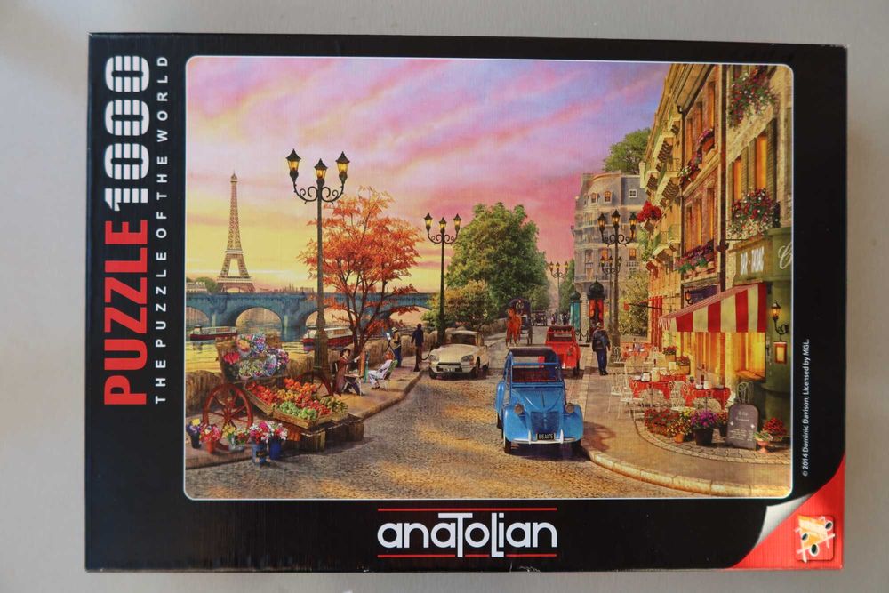 Пазл Anatolian «Захід на Сені» (1000 елементів)