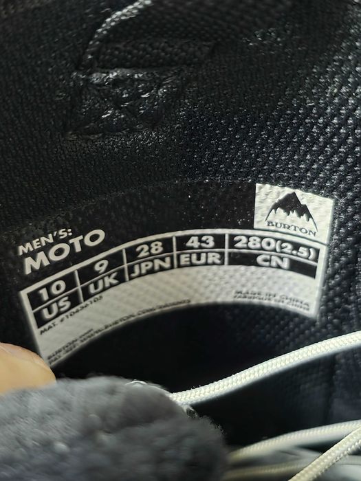 Botas Snowboard Burton Moto