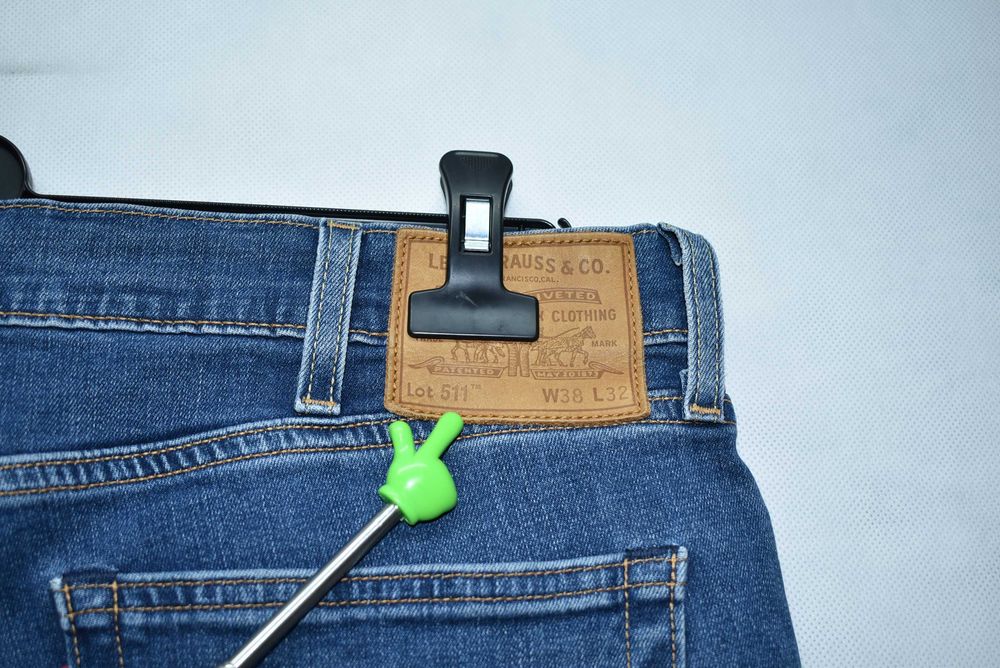 Spodnie Jeansy Stretch Levis 511 Premium Denim 38x32