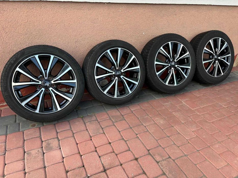 Komplet Felg Aluminiowych Ford Puma R17 5x108 ET47,5 Oryginał