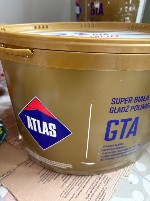 Nowa Super Biała Gładź Polimerowa Atlas