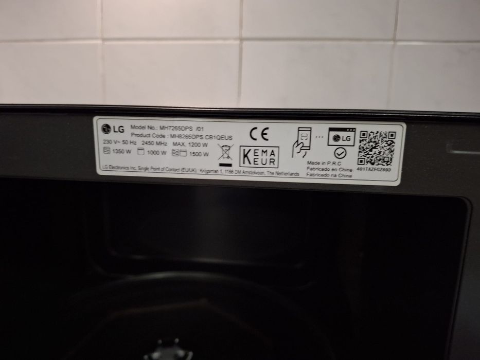 Microondas da  LG