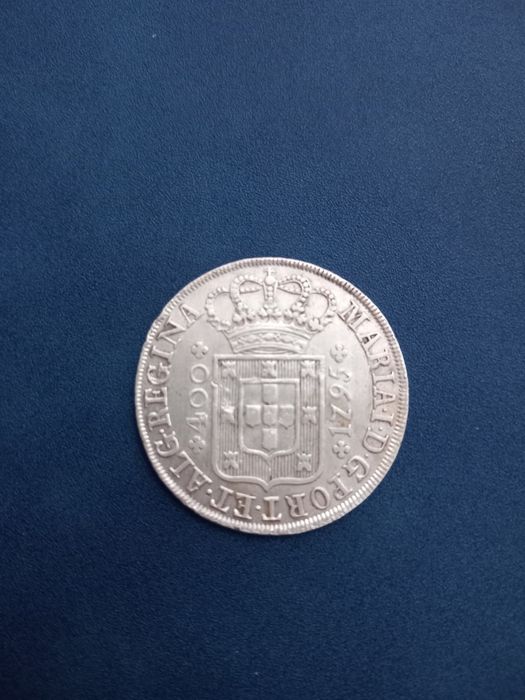 Moeda D Maria I 400 Reis PRATA - 1795