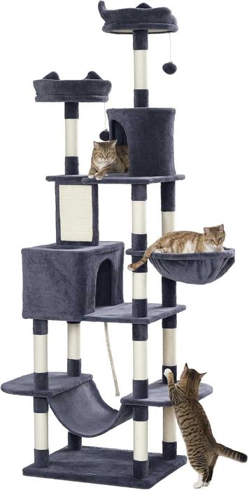 ENVIO GRÁTIS - Arranhador 60x50x206cm, Árvore, raspador para gatos