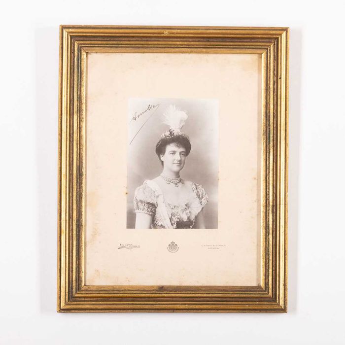 Fotografia da Rainha D. Amélia