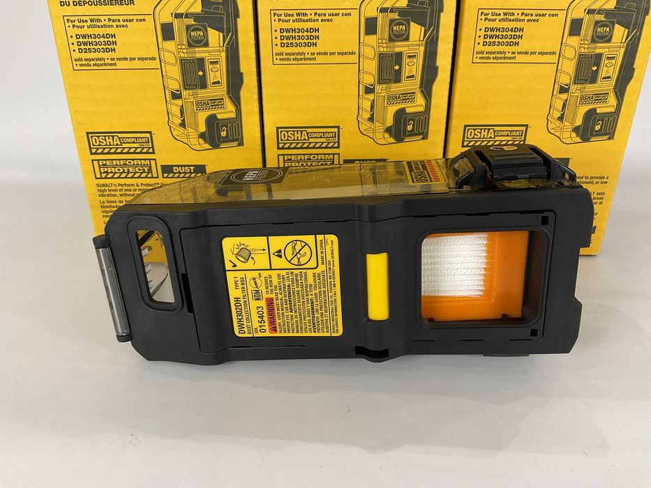 Оригинальные сменные фильтра DeWALT DWH302DH HEPA для перфораторов