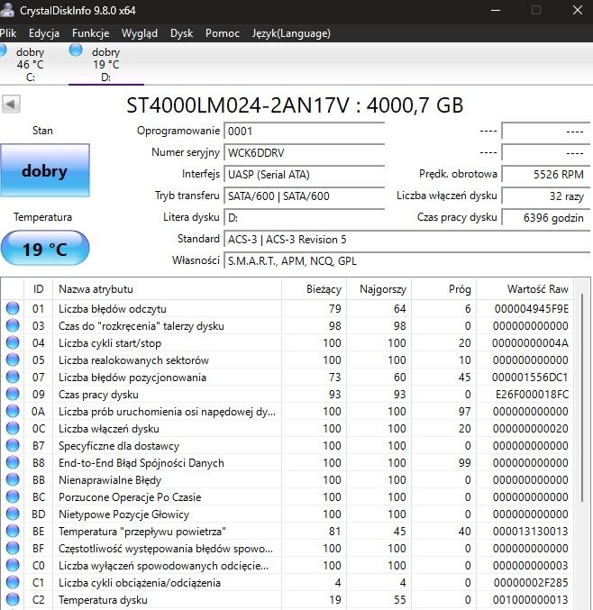 Dysk przenośny Seagate 4TB