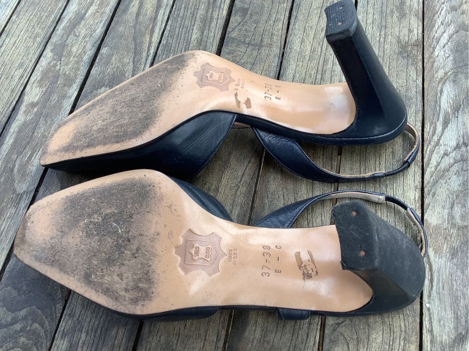Sapatos de senhora azuis