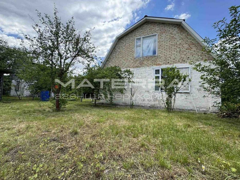 Цегляна дача 50м² біля ЛІСУ! Глеваха-3, ділянка 5 сот, сад, груба