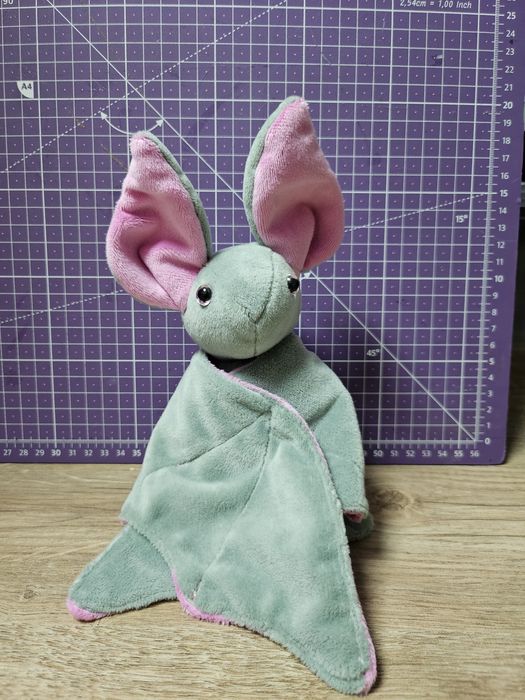 Handmade pluszowy nietoperz