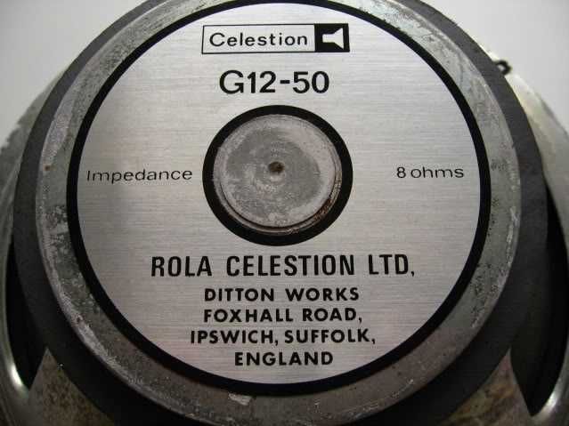 Altifalantes/colunas Grampian / RCA / Marshall / B&W / Celestion Rola