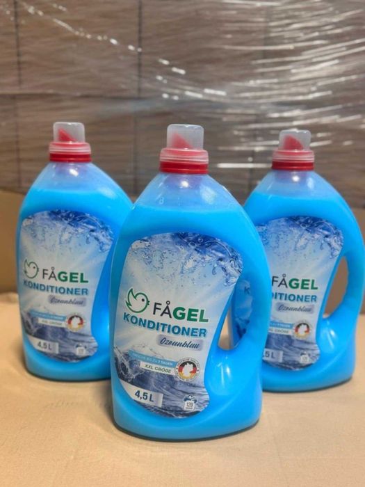 Płyn do płukania tkanin FAGEL niebieski ocean 4.5L